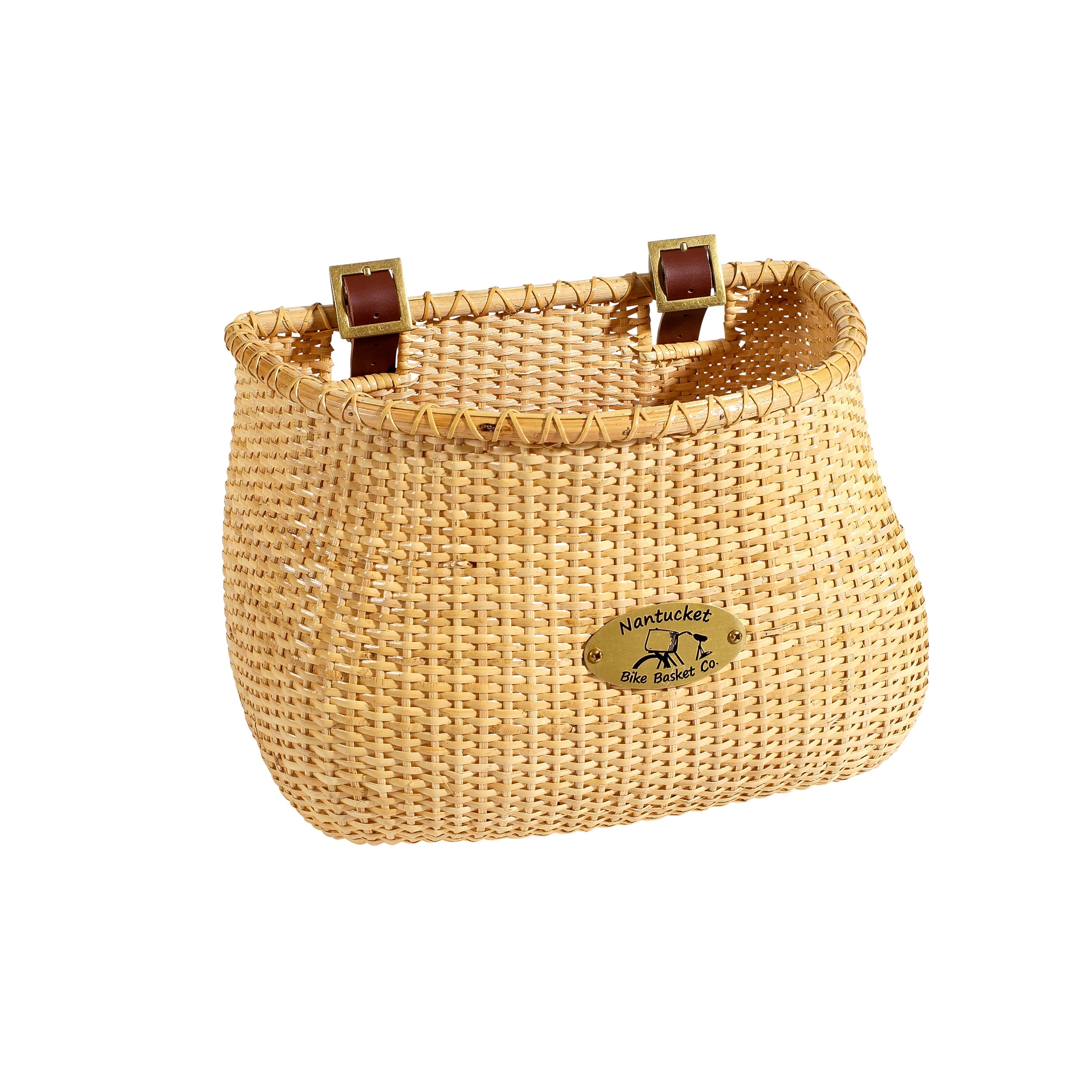 Nantucket Bicycle Basket Co. Lightship (Adult Classic/Tapered， Natural)