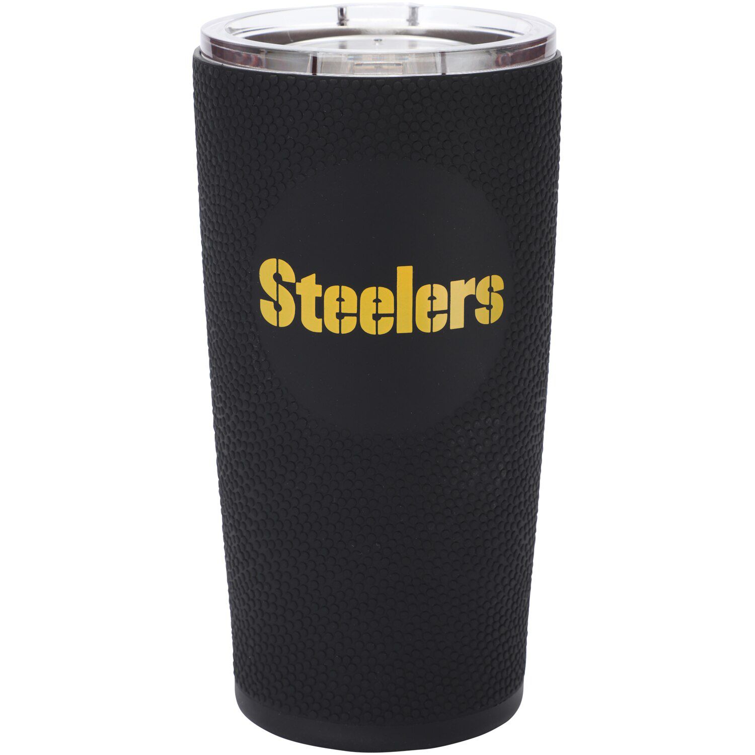 Pittsburgh Steelers 20oz. Stainless Steel with 3D Silicone Tumbler