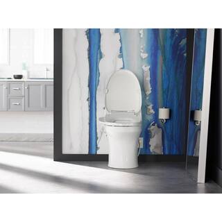 KOHLER C3 155 Electric Bidet Seat for Cleansing Elongated Toilet in White K-8298-0