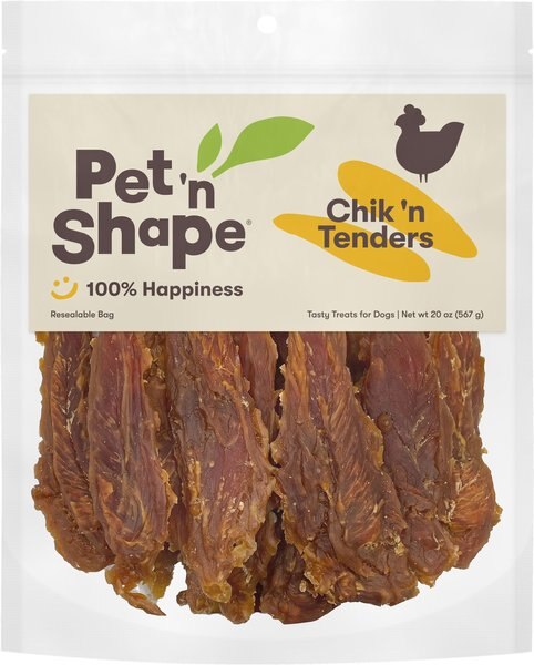 Pet 'n Shape Chik 'n Tenders Jerky Dog Treats， 20-oz bag