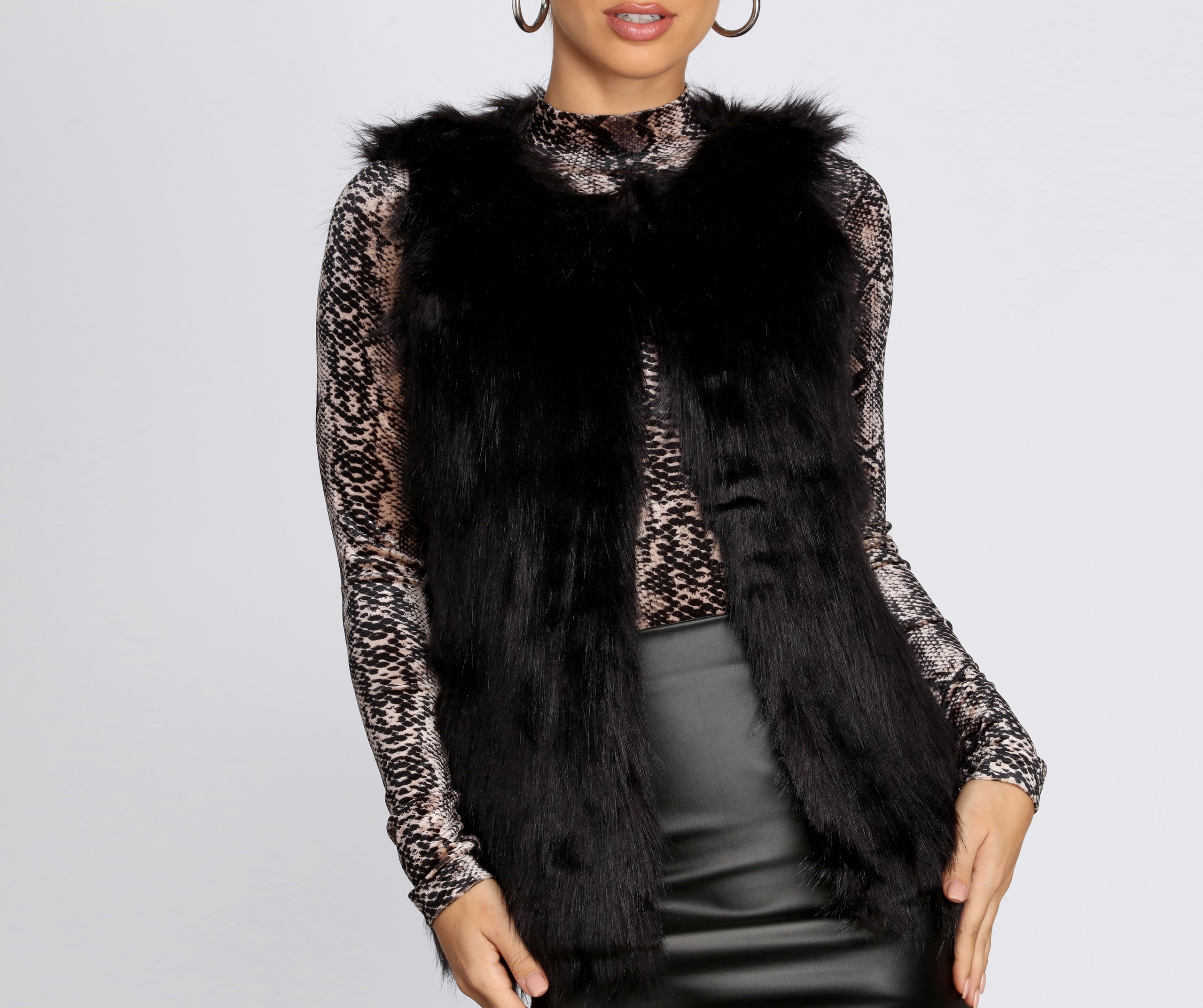 Faux-Ever Fabulous Vest