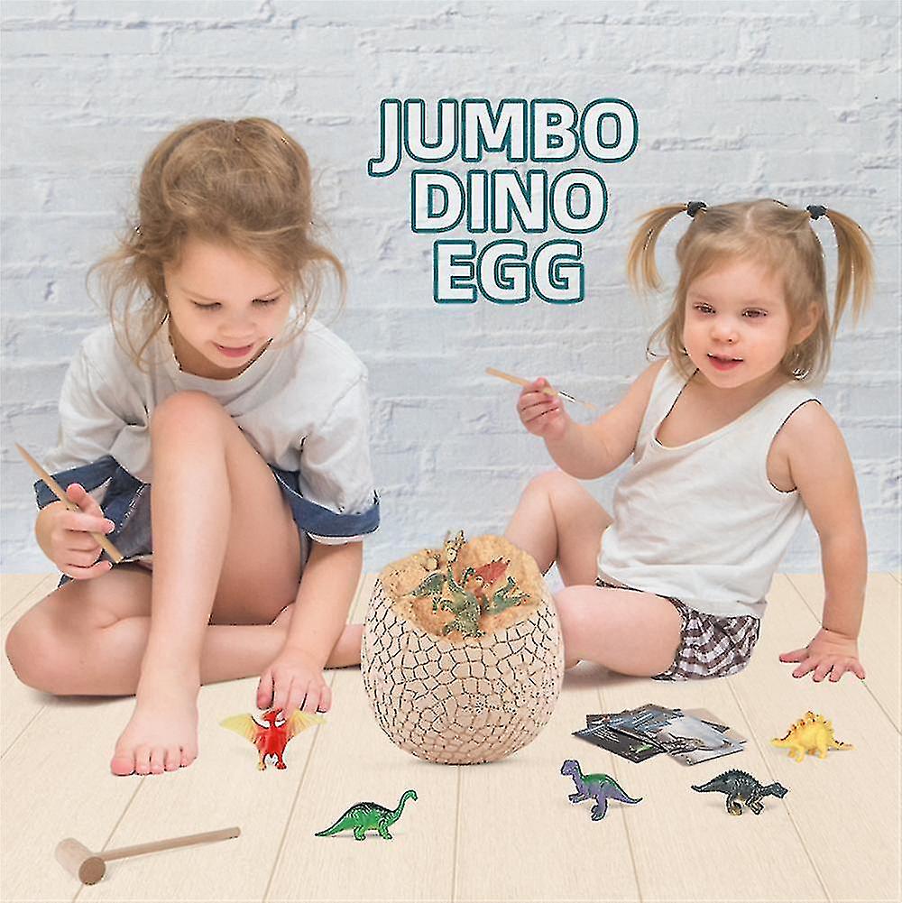 Gojoy Dinosaur Toys， Dinosaur Egg Dig Kit Kids Gifts With 12 Dinosaur Eggs，archaeology Science