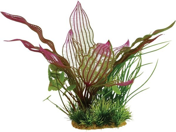 Underwater Treasures Lace Grass Scene Fish Ornament