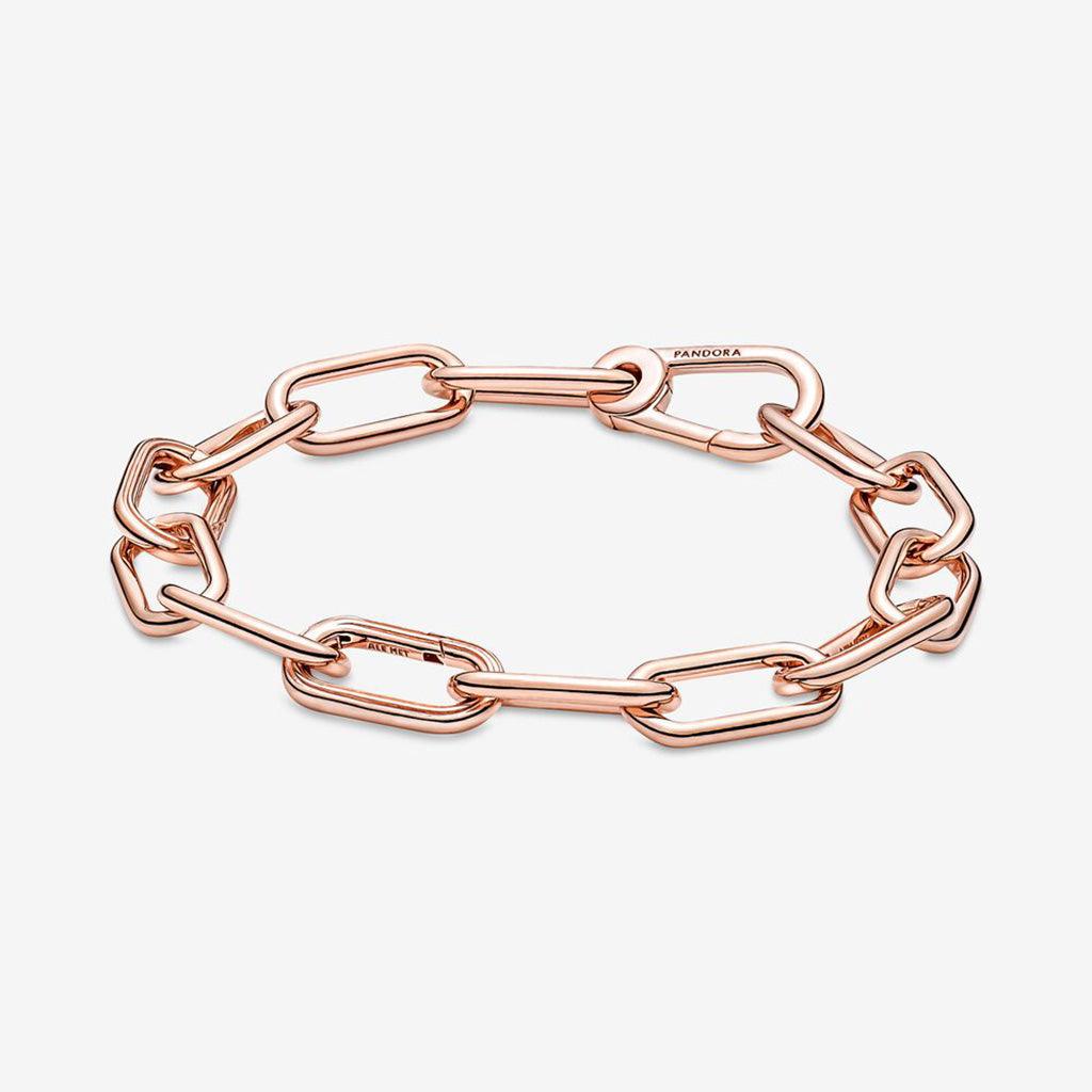 PANDORA  Pandora ME Link Chain Bracelet with 3 Connectors in Rose Gold