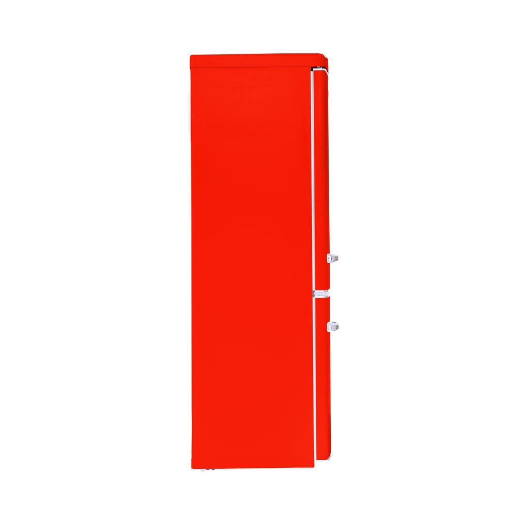 ConServ 10.7 cu. ft. Bottom Mount Retro Refrigerator in Red RF 132 R