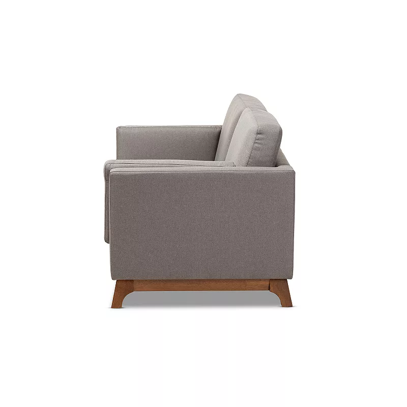 Baxton Studio Sava Loveseat