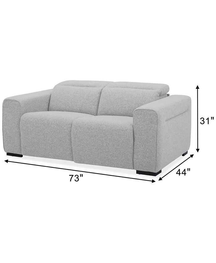 Furniture Orsha 73 Zero Gravity Fabric Apartment Sofa