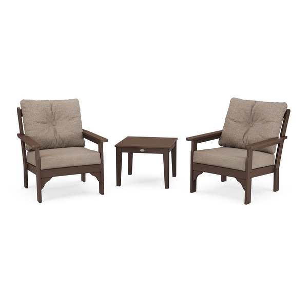 POLYWOOD Vineyard 3Piece Deep Seating Set