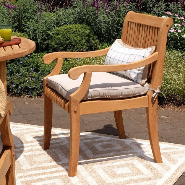 Mosko 5pc Solid Teak Outdoor Dining Set Cambridge Casual