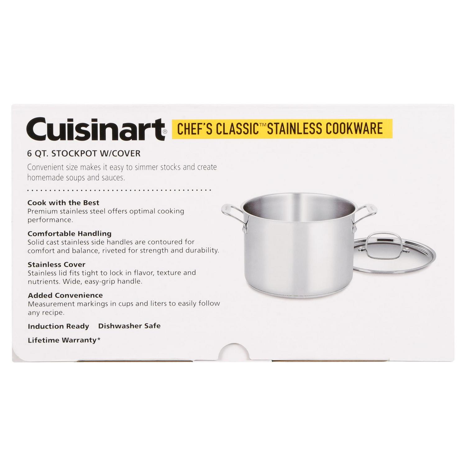 Cuisinart ChefS Classic Stainless Steel 6 Qt. Sauce Pot W/Cover