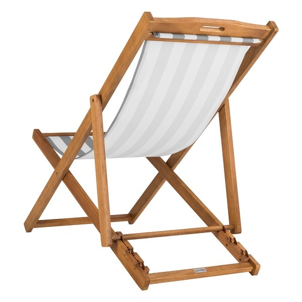 SAFAVIEH Outdoor Living Loren Foldable Sling Chair