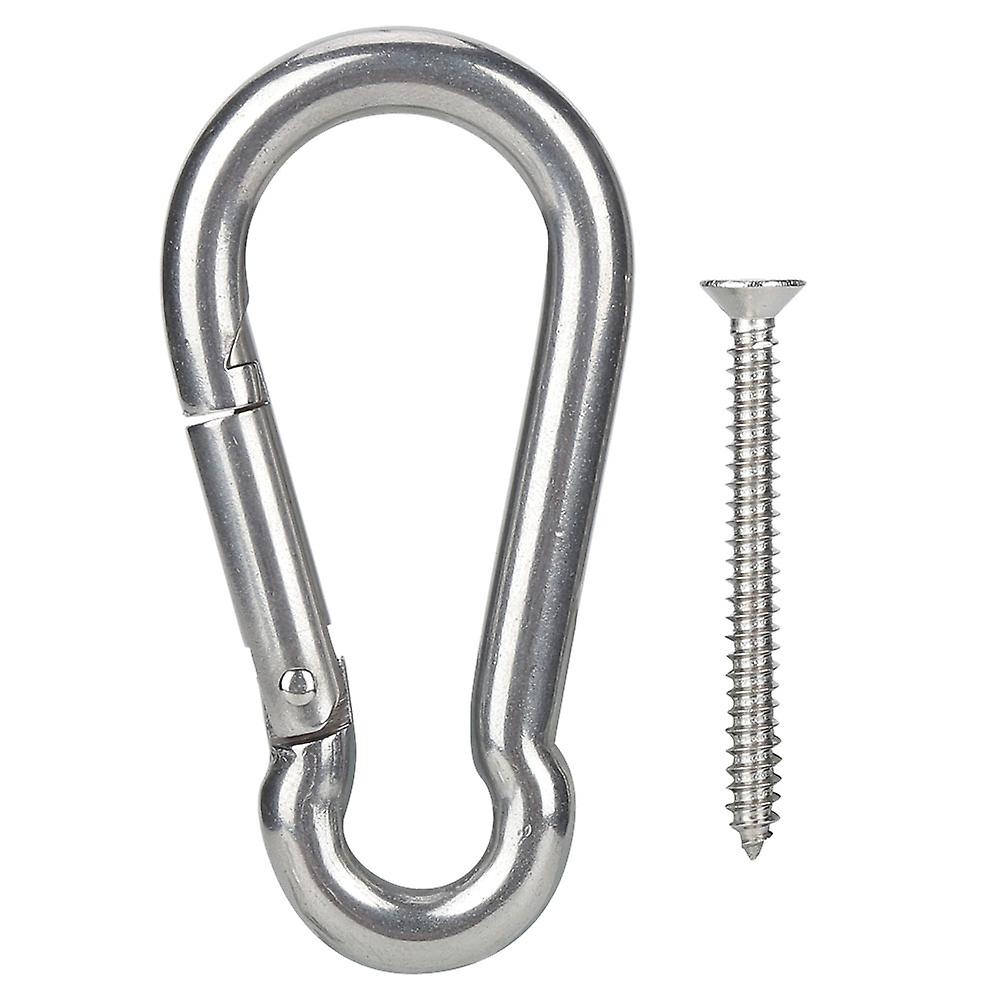 Stainless Steel Roof Mount Yoga Hanging Plate Ring Hammock Sandbags Swing Hooks