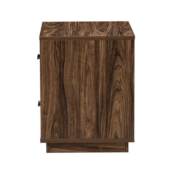 Mauer 2-Drawer End table with Storage by HULALA HOME