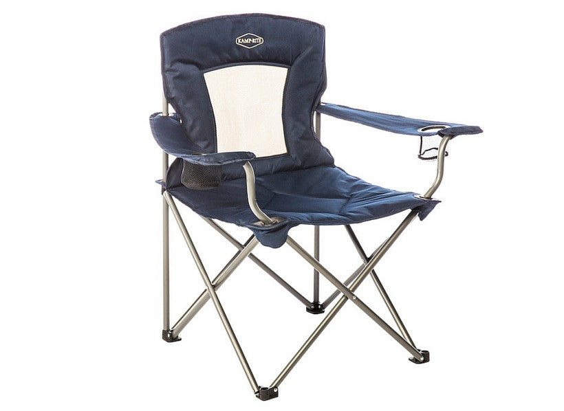 Kamp Rite Padded Chair with Mesh Back