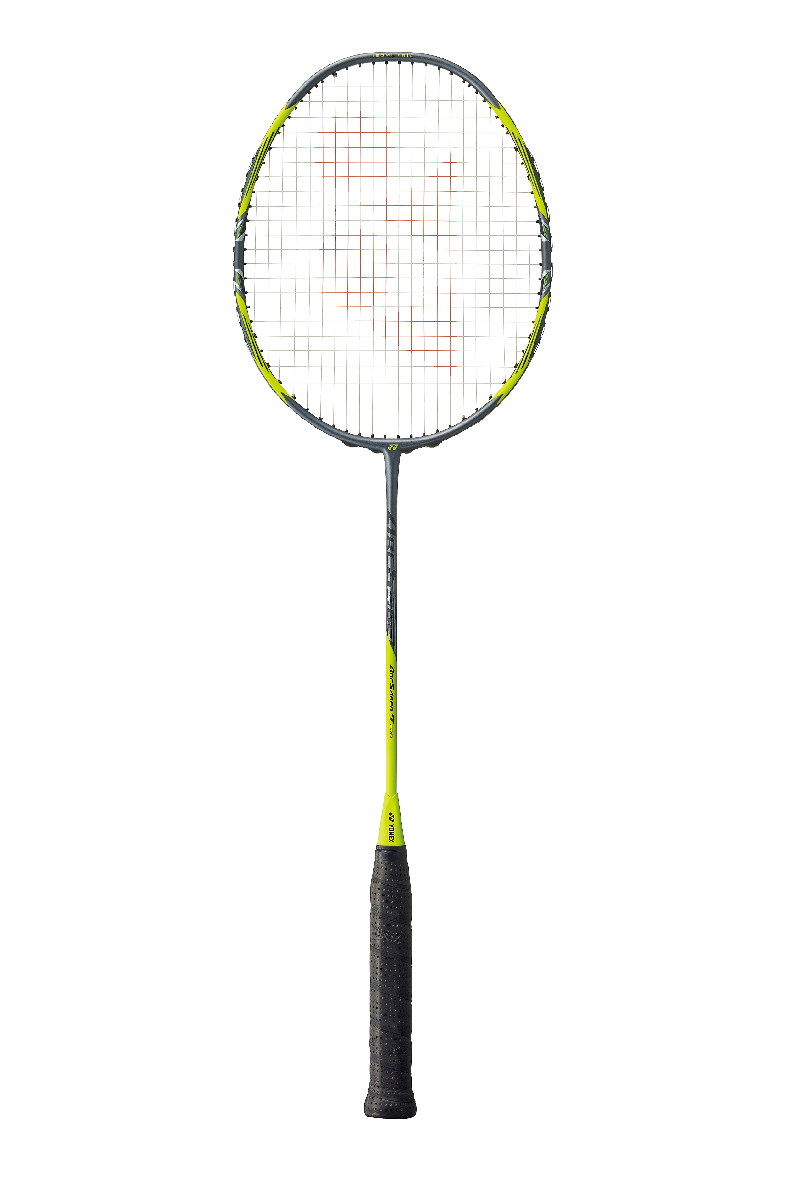 Yonex ArcSaber 7 Pro Badminton Racket (Gray/Yellow)