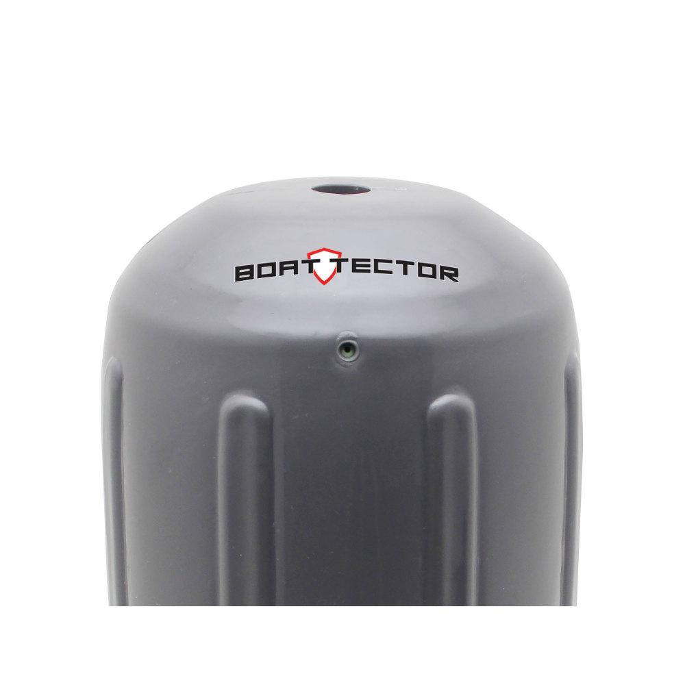 Extreme Max 10 in. x 27 in. BoatTector HTM Inflatable Fender Value in Gray (2-Pack) 3006.8512.2