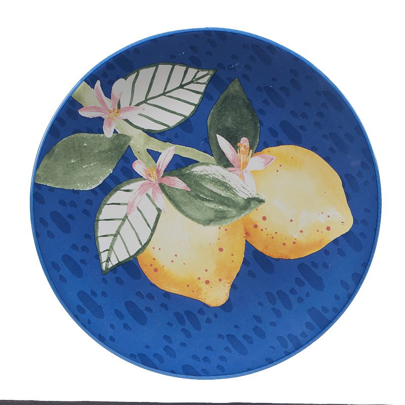 Certified International Lemonade 4-pc. Salad Plate Set