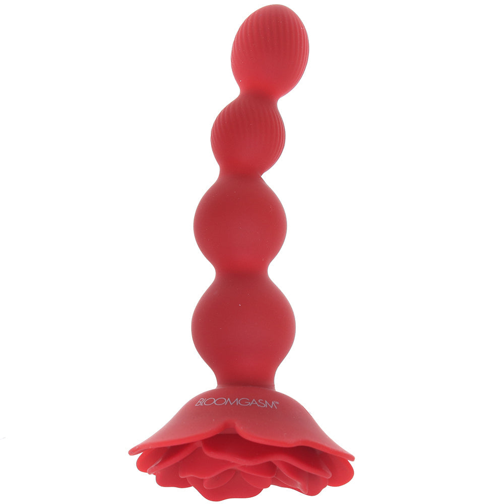 Bloomgasm Rose Twirl Vibrating & Rotating Anal Beads