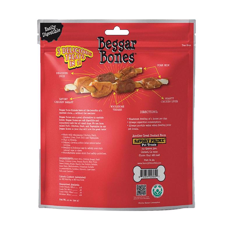 DOG TREATS KABOBS 18PK