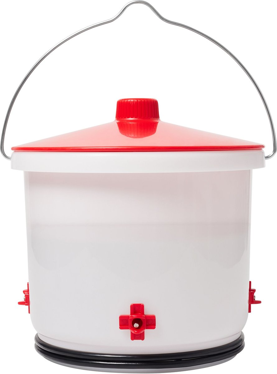 Farm Innovators Heated Poultry Drinker， 2-gal