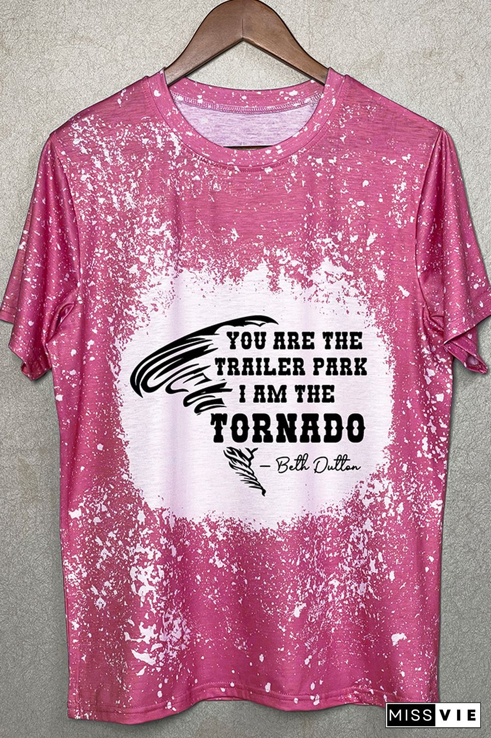 You Are The Trailer Park I am The Storm Yellowstone Ranch Graphic Tee Wholesale