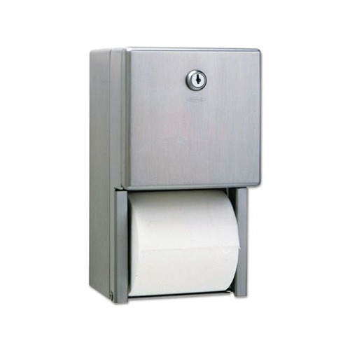 Bobrick Stainless Steel 2Roll Tissue Dispenser  BOB2888