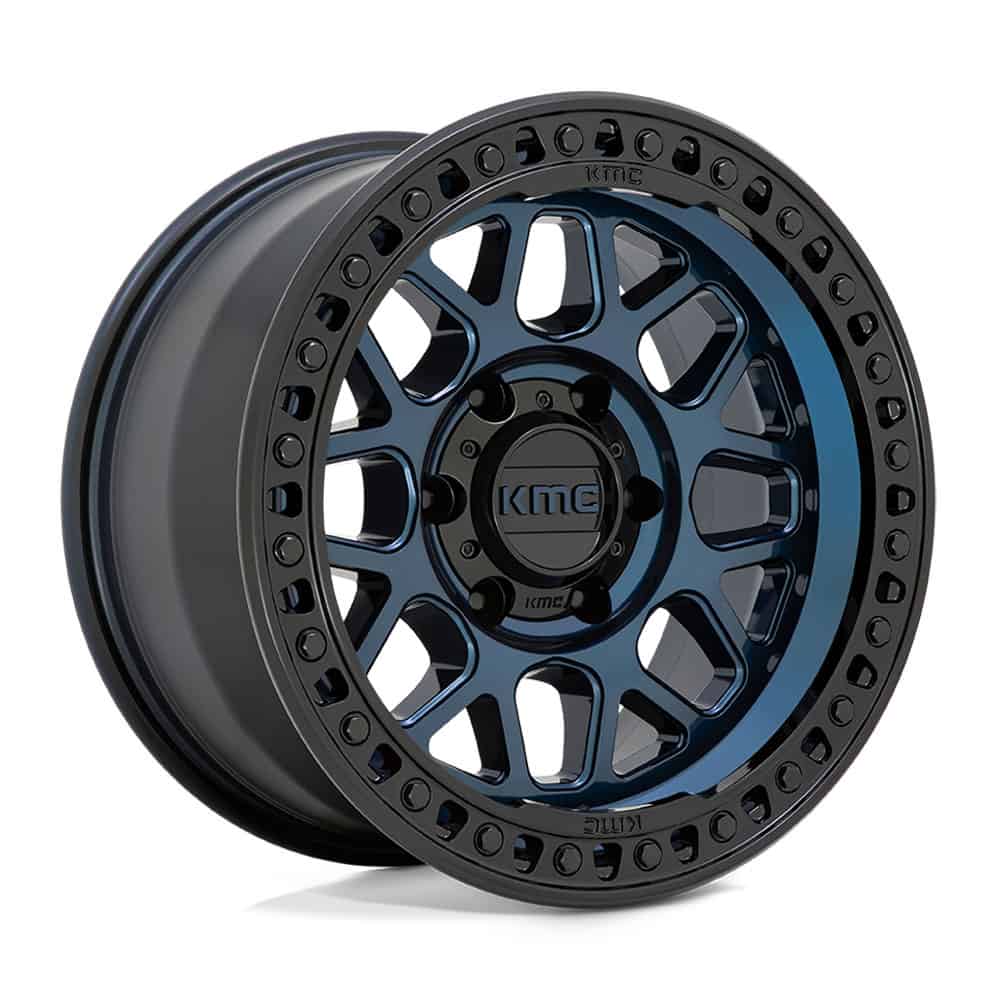 KMC Wheels KM549 20X9 6X135 MN-BLUE GBLK-LP 18MM