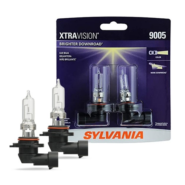 Sylvania 9005 Xtravision Halogen Headlight Bulb contains 2 Bulbs