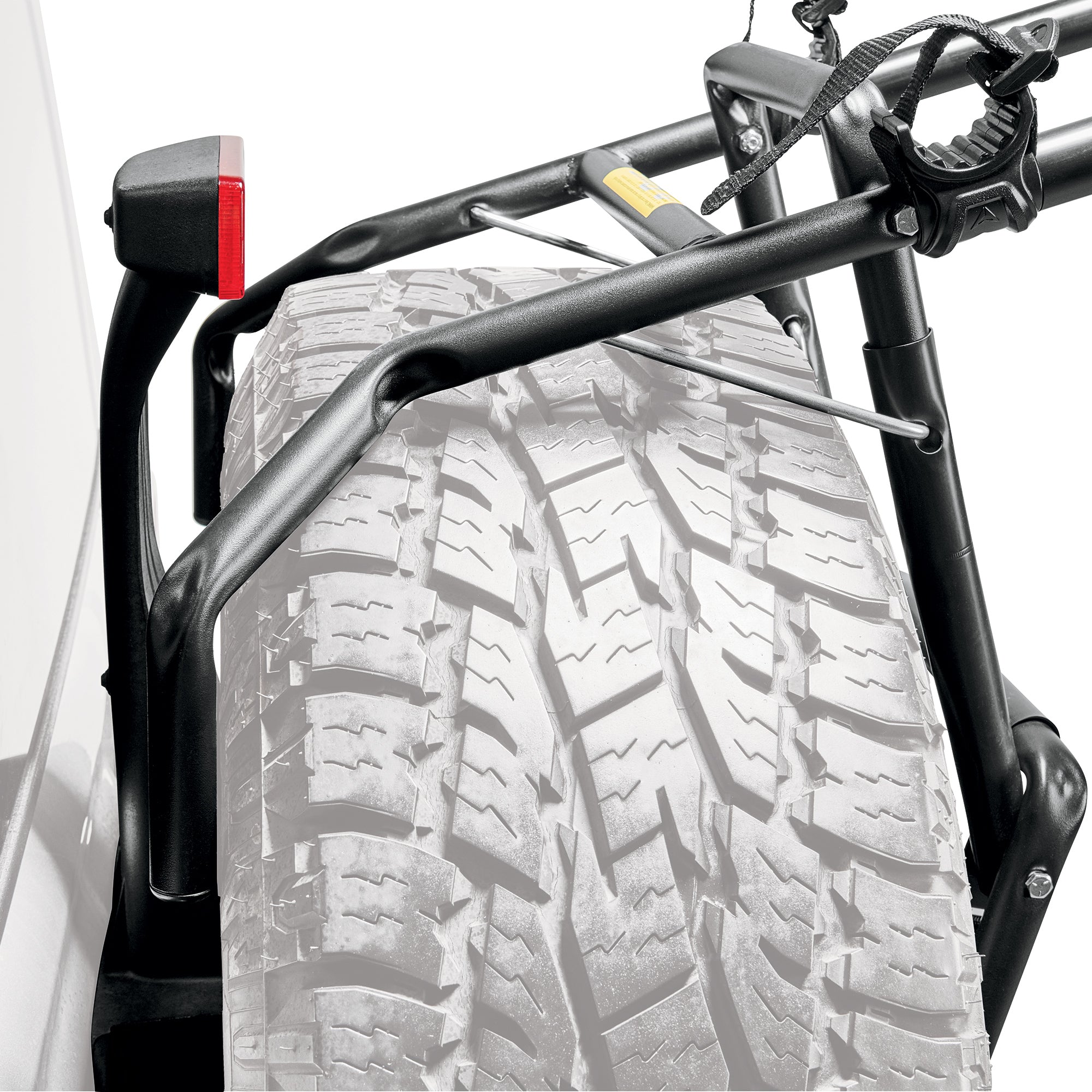 Allen Sports Deluxe 2-Bicycle Spare Tire Mounted Bike Rack Carrier， 322DN