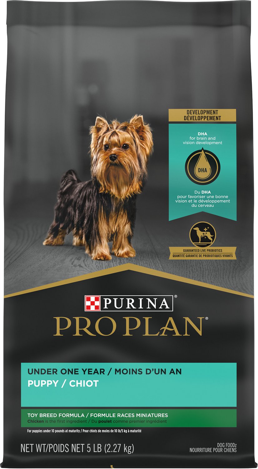 Purina Pro Plan - Toy Breed， Puppy Chicken and Rice Recipe Dry Dog Food