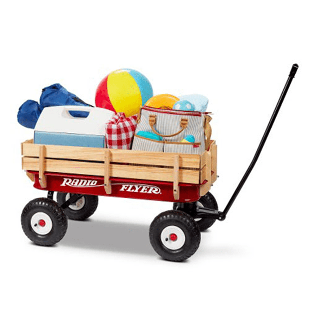 Radio Flyer, 36" All Terrain Wagon, Air Tires, Red