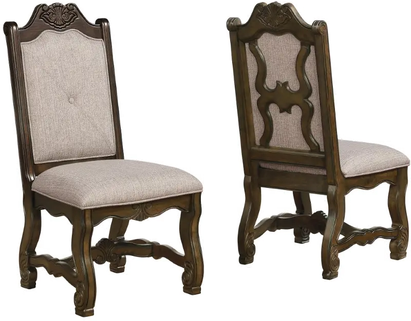 Renaissance Traditional Upholstered Dining Room Chair