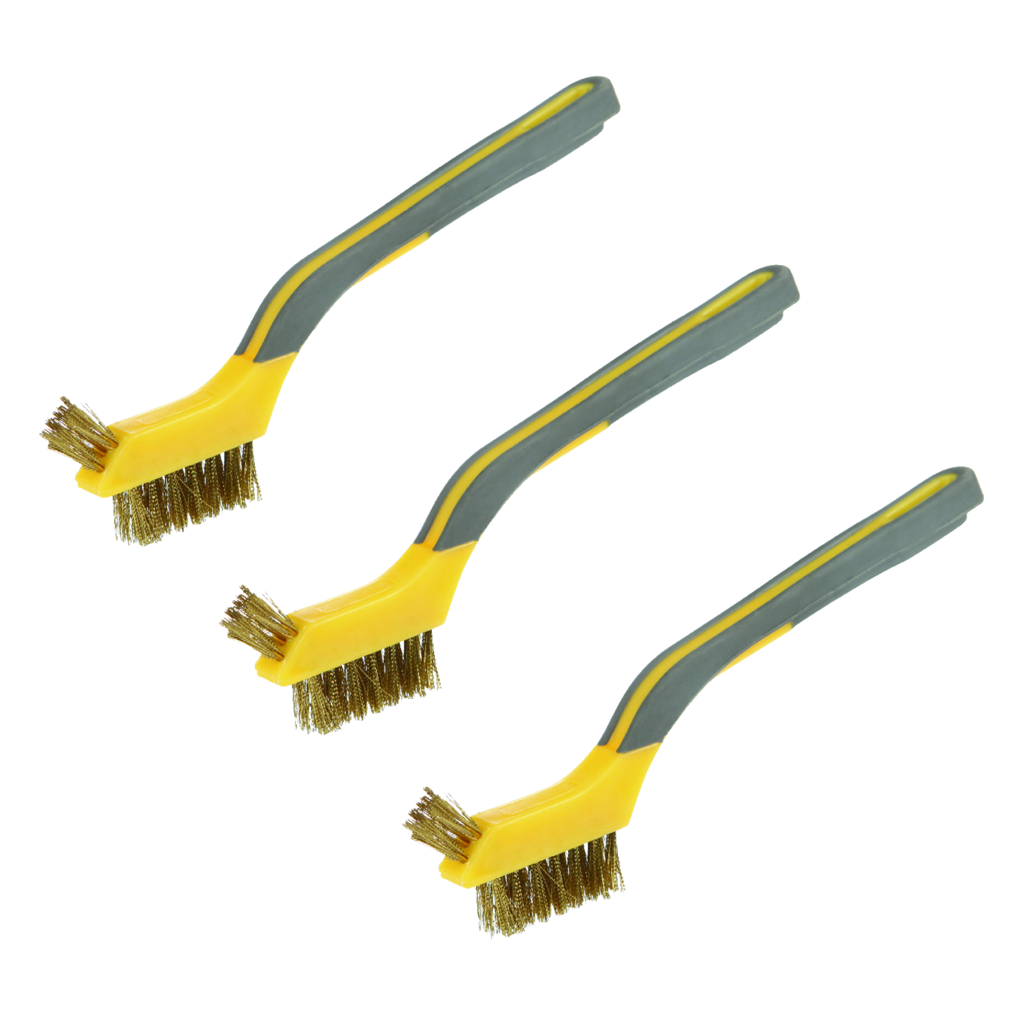 Ace 7 in. L Brass Mini Bristle Brush