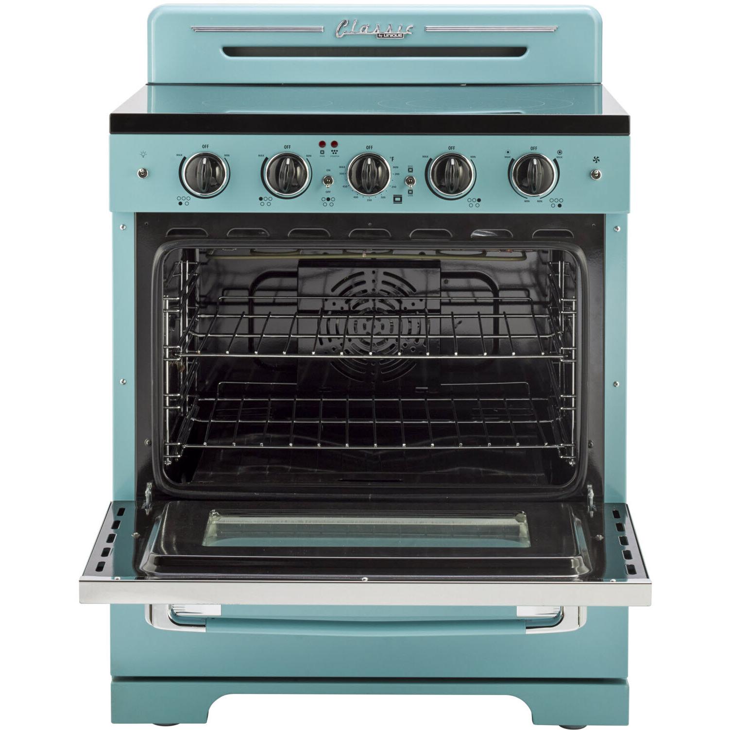 Unique Appliances 30-inch Freestanding Electric Range with Convection Technology UGP-30CR EC T