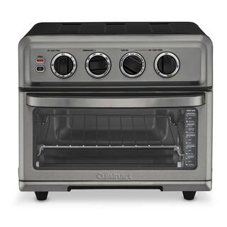 Cuisinart 600-Watt Black Stainless 0.6 cu. ft. AirFryer Toaster Oven with Grill TOA-70BKS