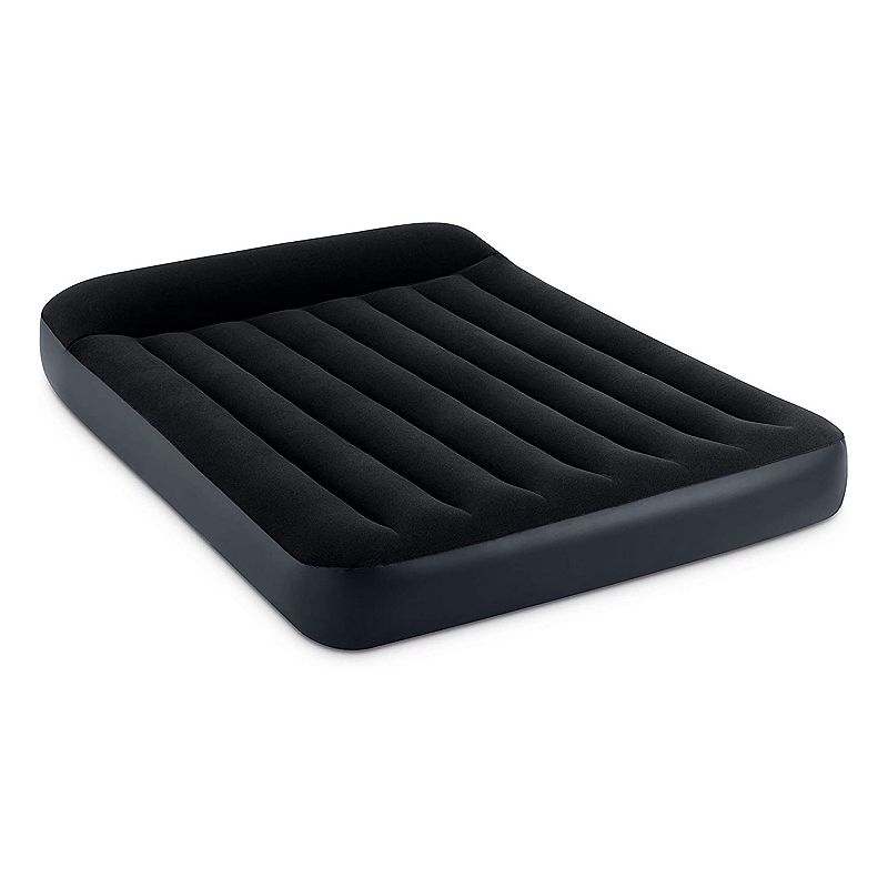 Intex Dura Beam Pillow Rest Standard Classic Air Bed Inflatable Mattress， Full