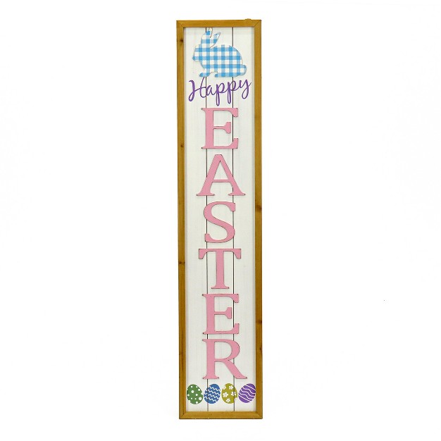 Pink Easter Sign Porch Decoration Easter Collection