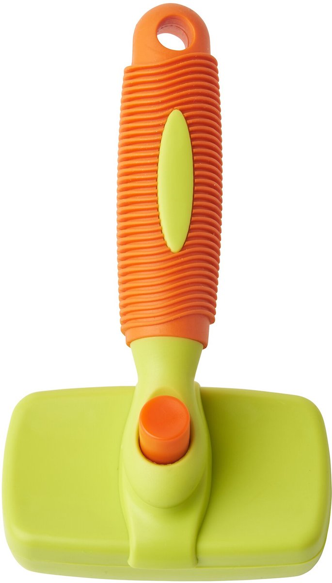 Rinse Ace Self-Cleaning Retractable Bristle Pet Brush