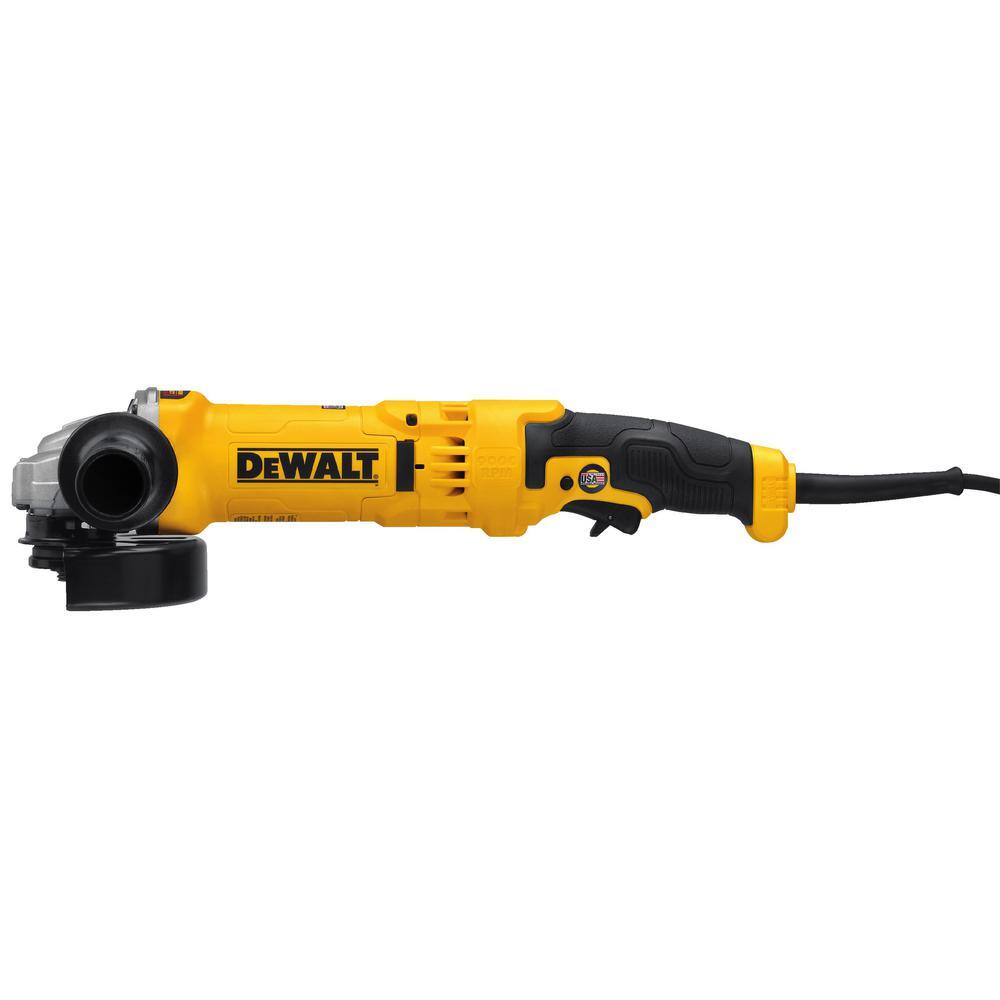 DW 13 Amp Corded 4.5 - 5 in. High Performance Trigger Grip Angle Grinder DWE43113