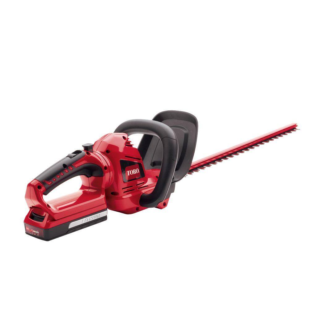 Toro 22 in. 20V Max Lithium-Ion Cordless Hedge Trimmer 51494