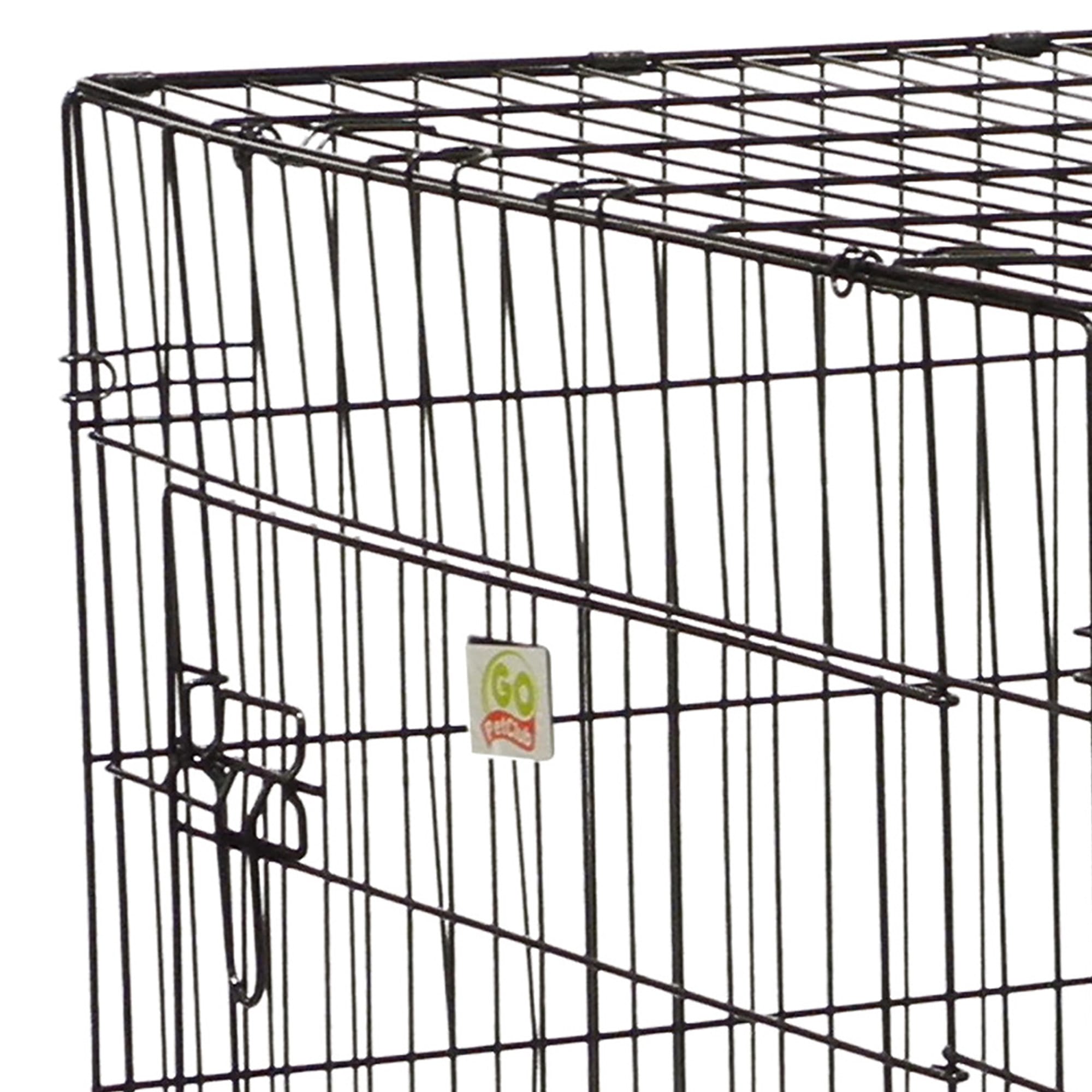 Go Pet Club Foldable Metal Dog Crate， 24