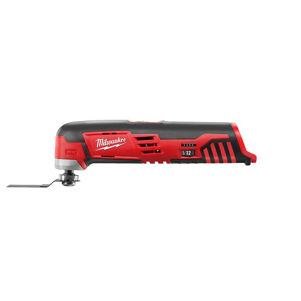 MW M12 12V Lithium-Ion Cordless Drain Cleaning Airsnake Air Gun Kit with M12 Multi-Tool 2572B-21-2426-20