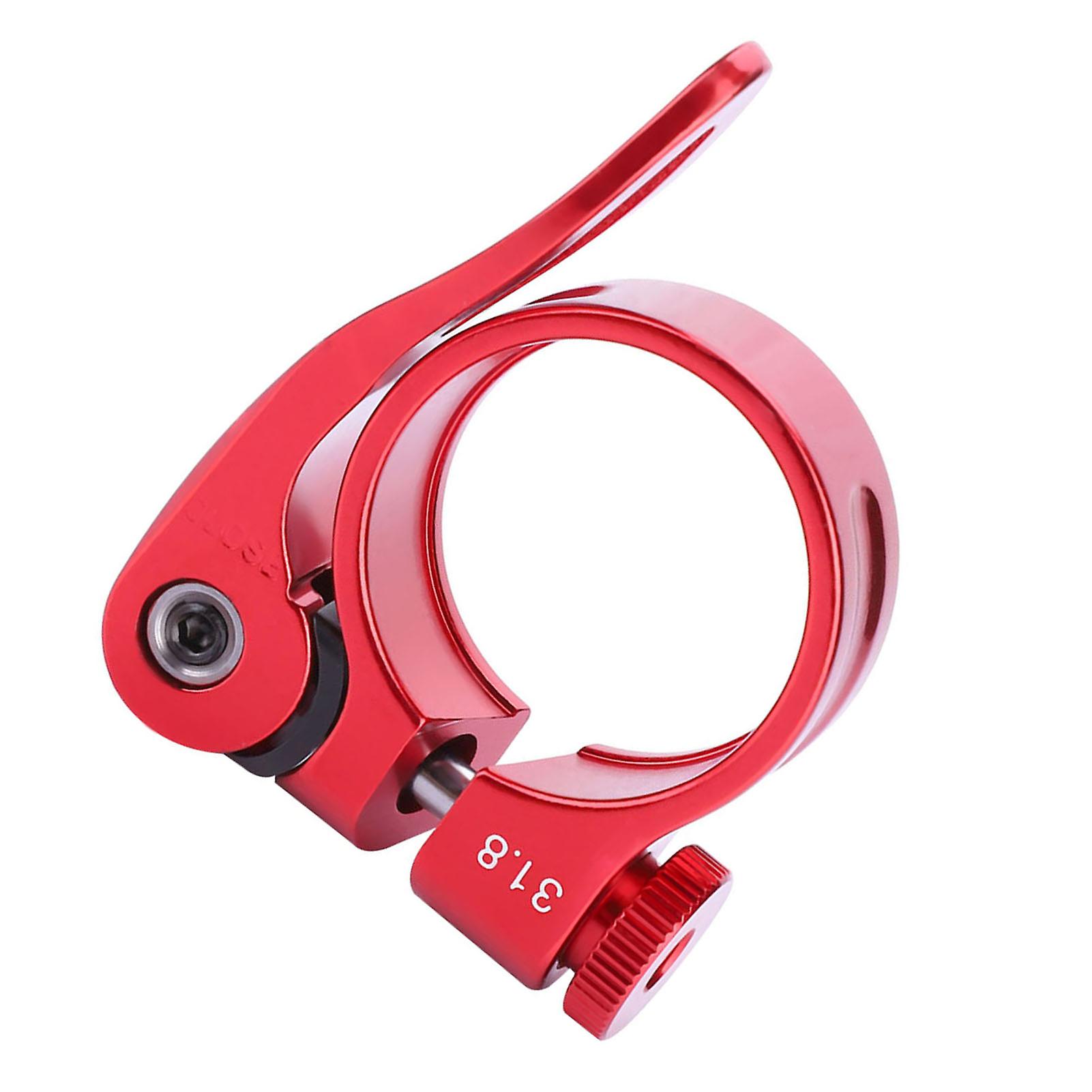 Gub Cx-18 Quick Release Road Bike Bicycle Aluminum Alloy Seatpost Seat Post Clamp Red