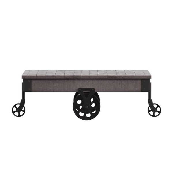 Myra Industrial and Rustic 47-inch Coffee Table by iNSPIRE Q Classic