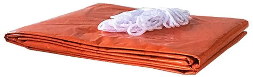 Hot Sell Cheap Portable Orange PE Sleeping Bag Waterproof Emergency Survival Blanket Camping Tent