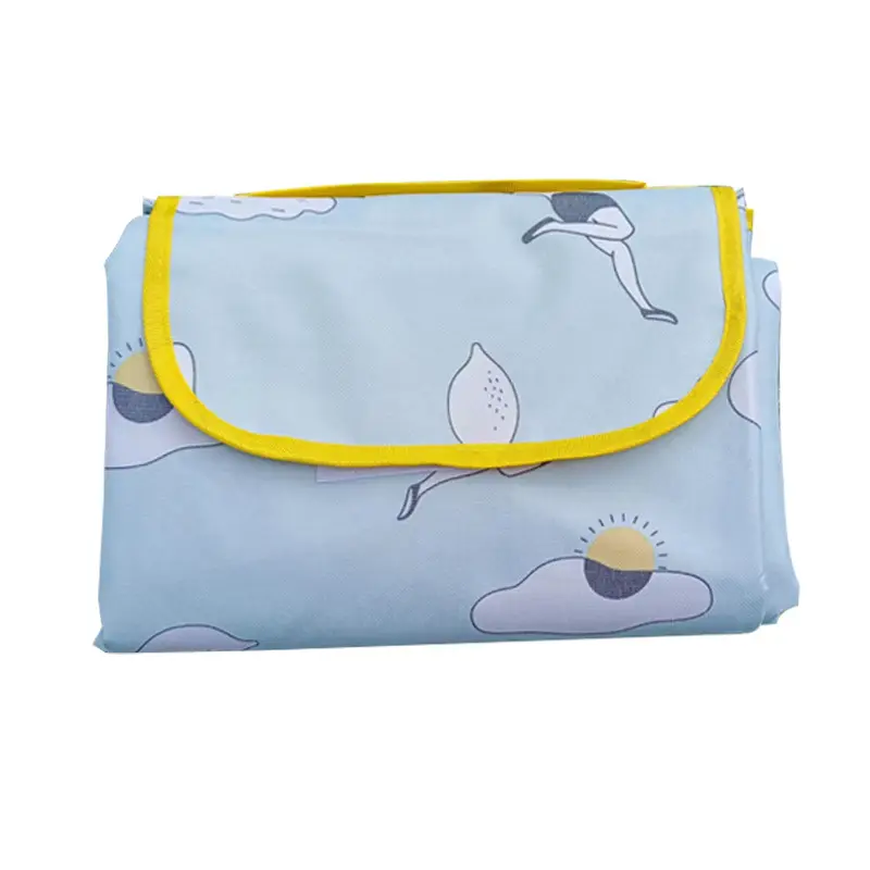 Custom Pattern Color Factory Outlet Camping Picnic Outing Waterproof Easy Clean Machine Washable Moisture Proof Mat