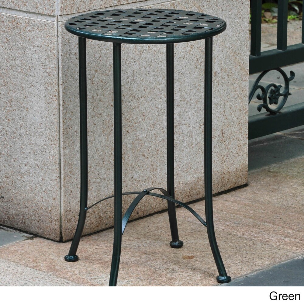 International Caravan Mandalay 16 inch Patio Side Table