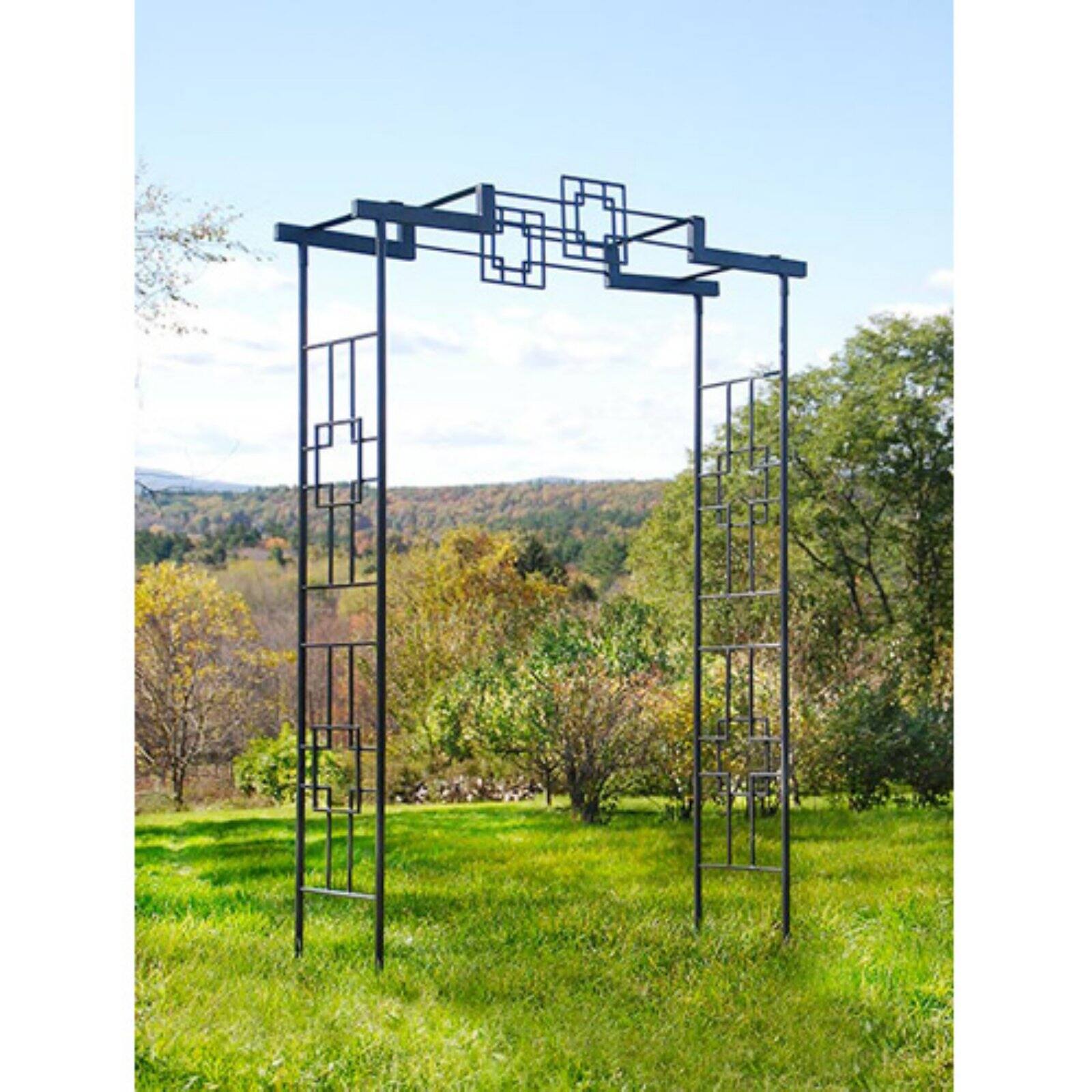 Achla Designs Square-on-Squares Arbor II