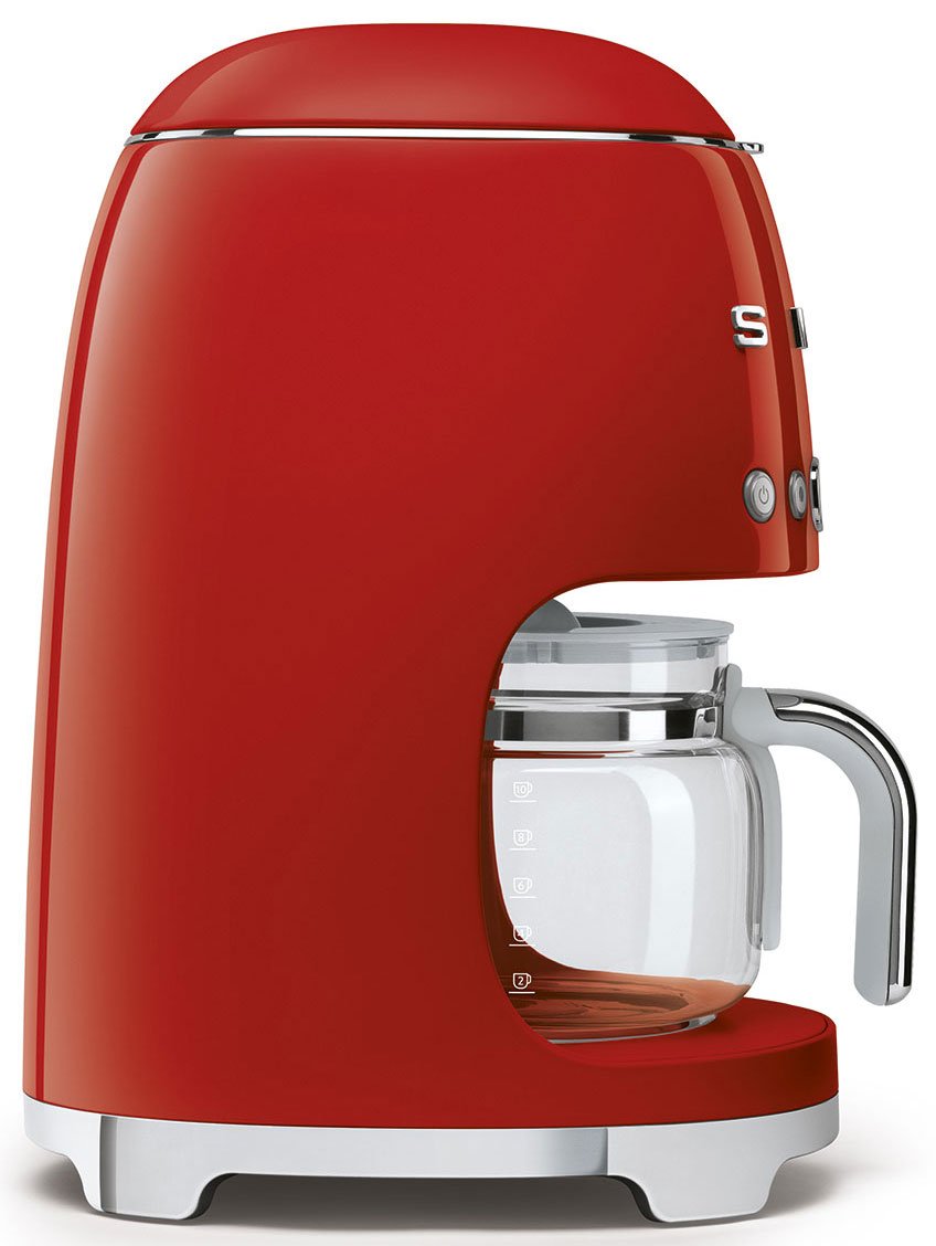 Smeg Retro Style Red Coffee Maker