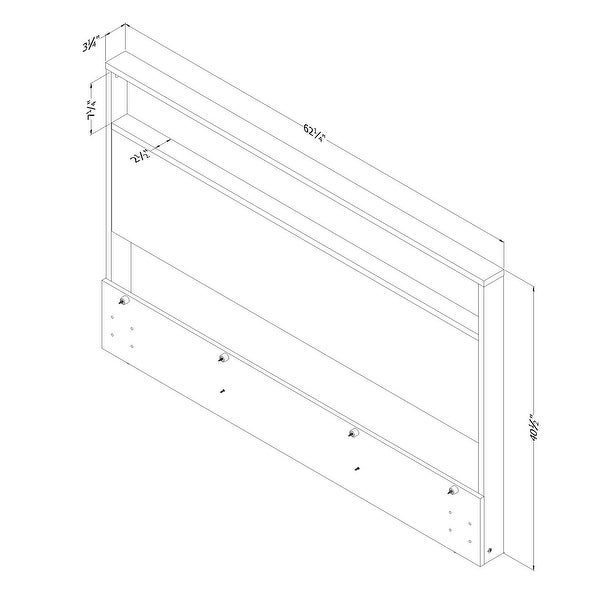 South Shore Musano Headboard - - 37994476